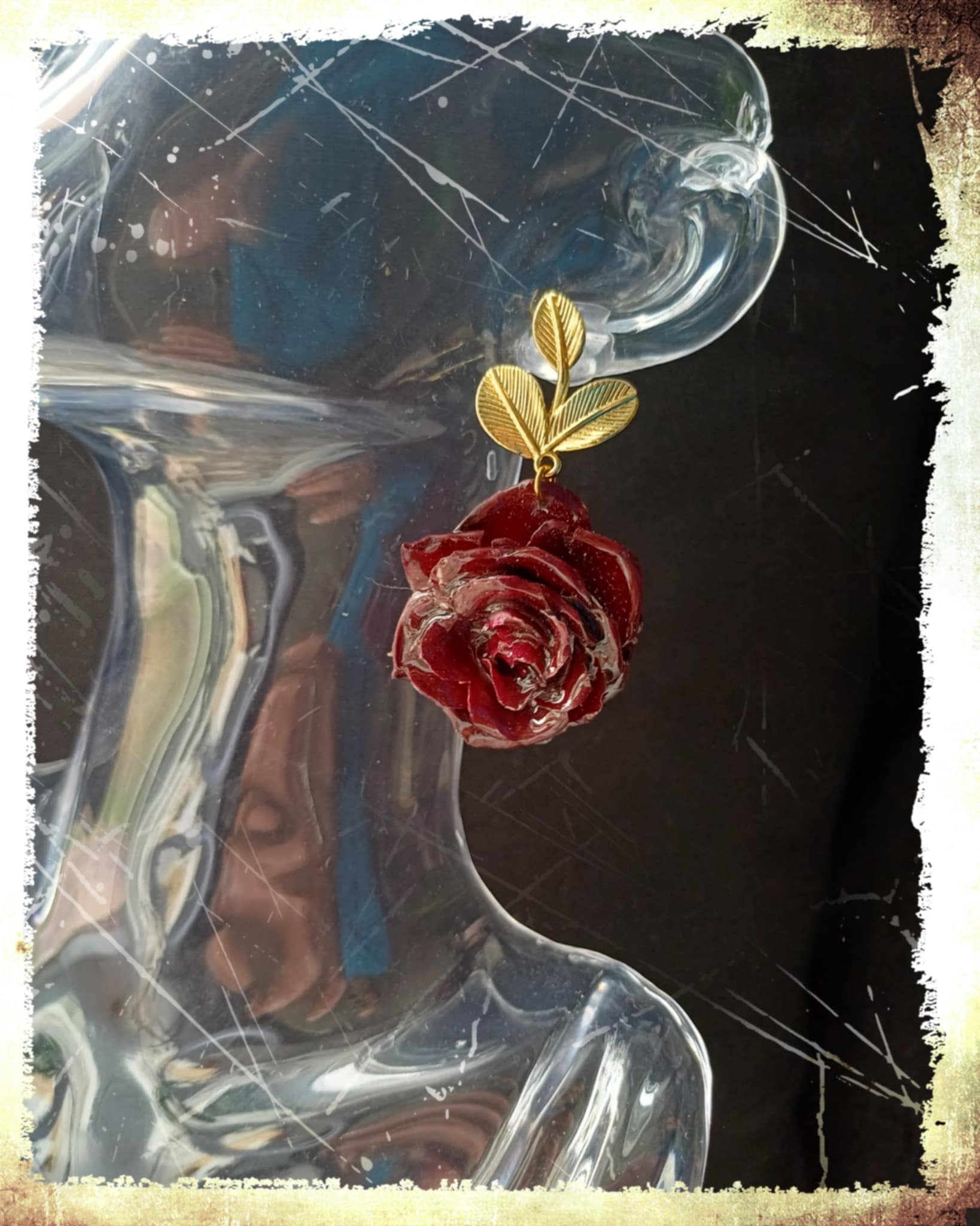 Boucles Roses rouges