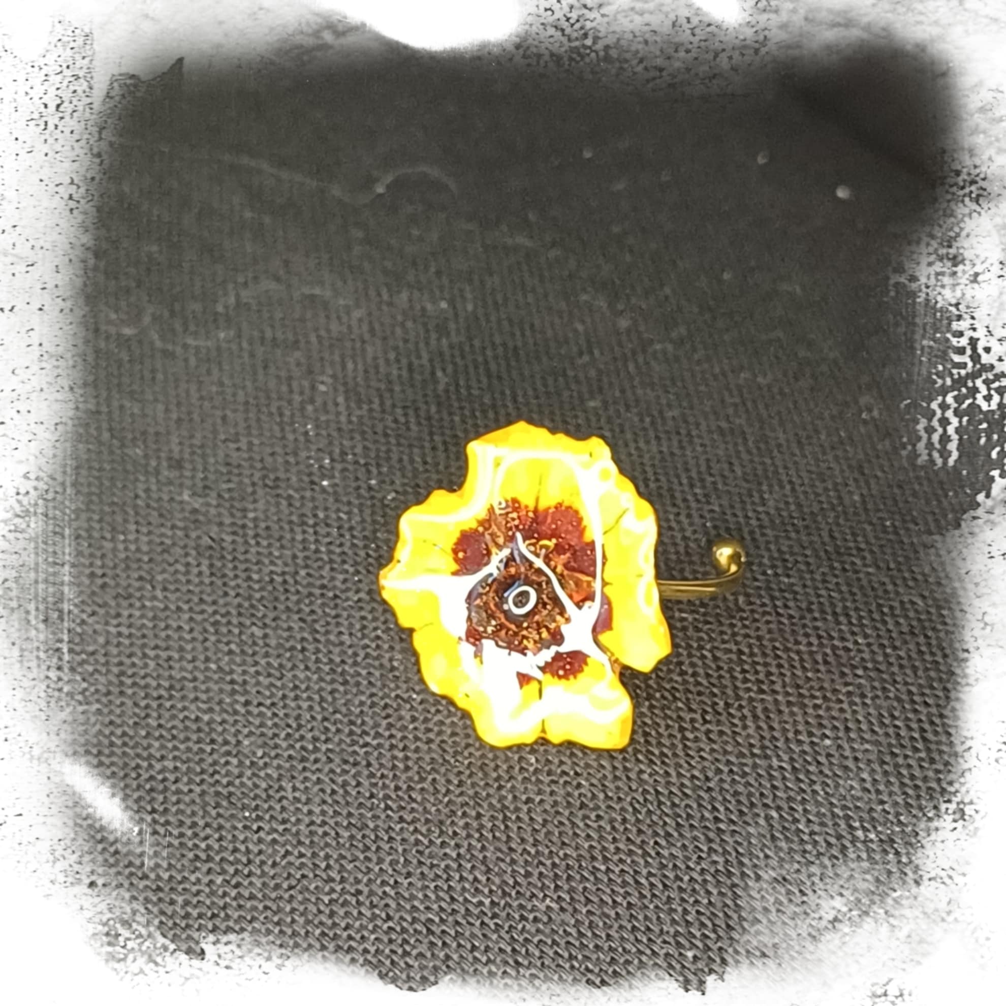 Bague fleur de Coréopsis