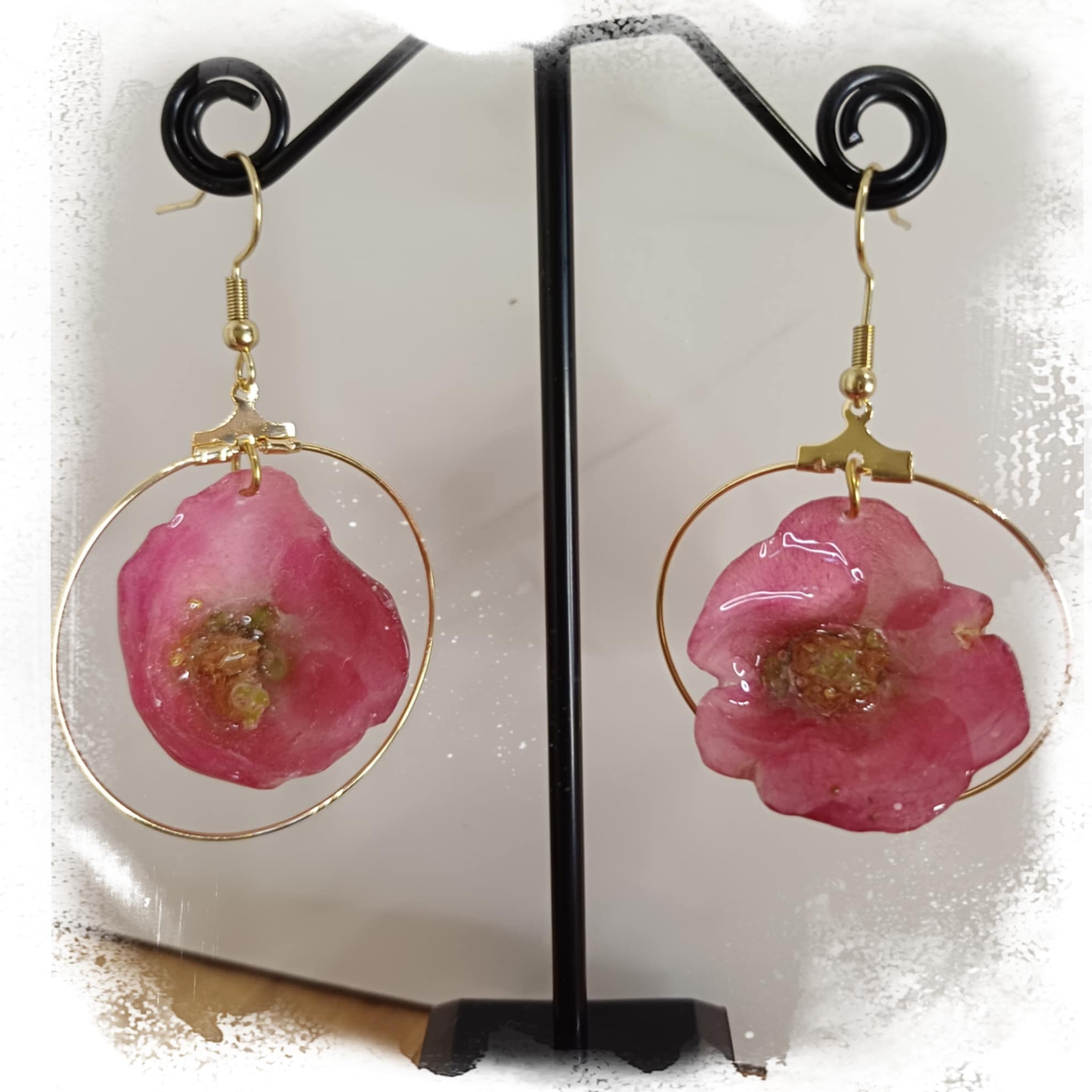 Boucles créoles Cognassier