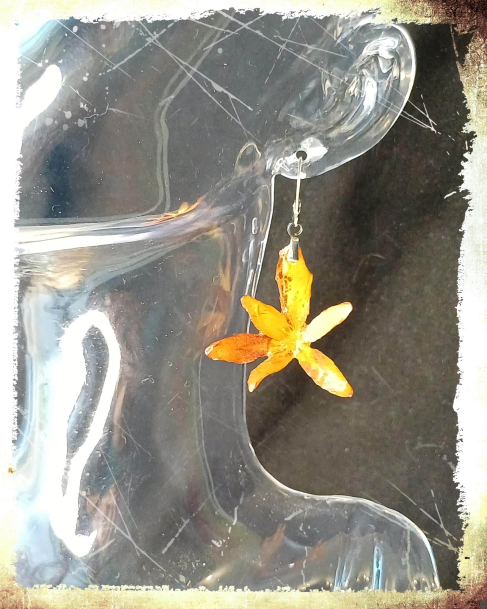 Boucles fleur de Crocosmia