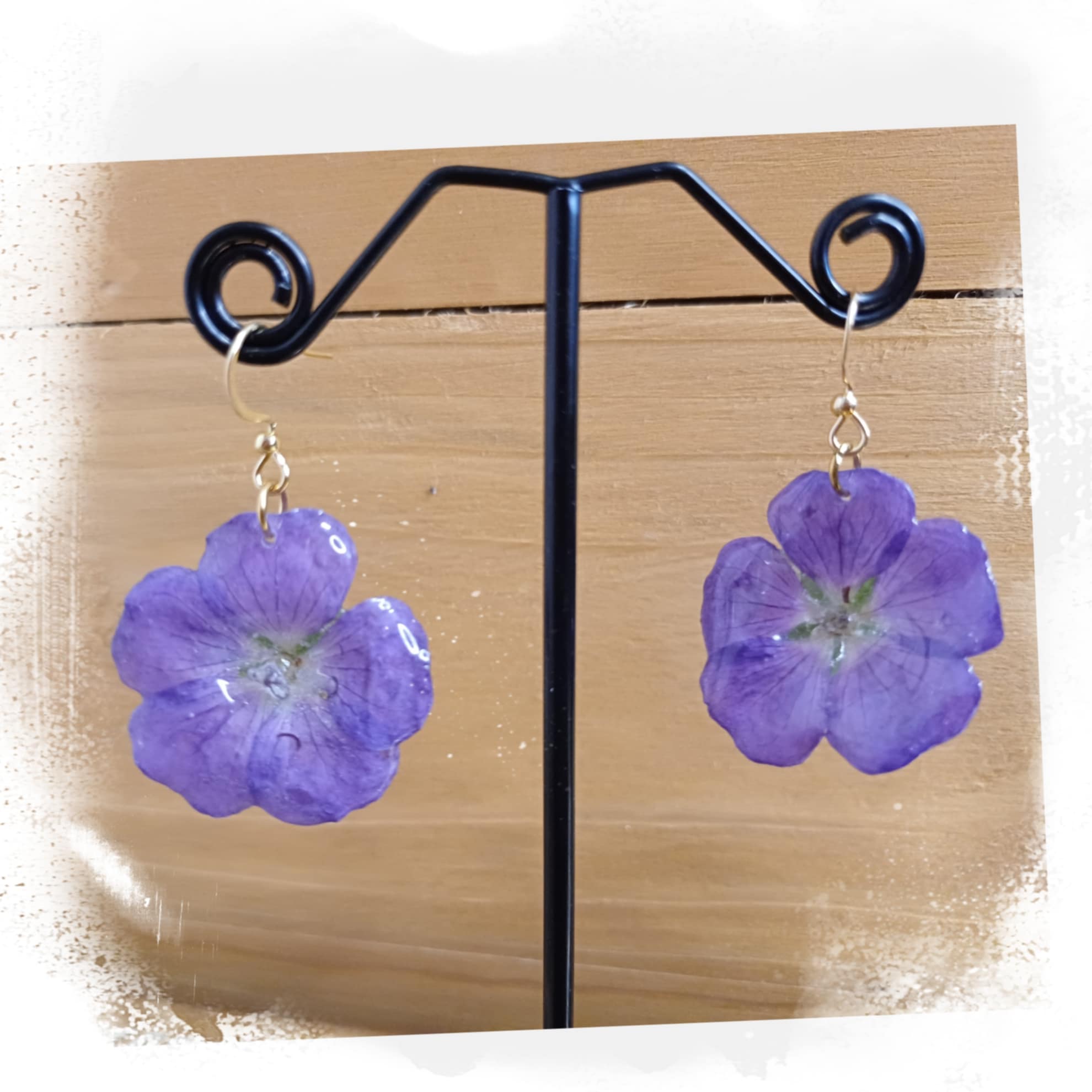 Boucles Géranium vivace