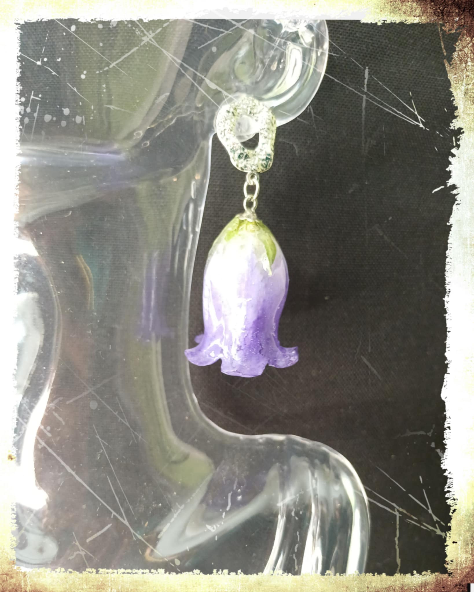 Boucles Campanules mauves