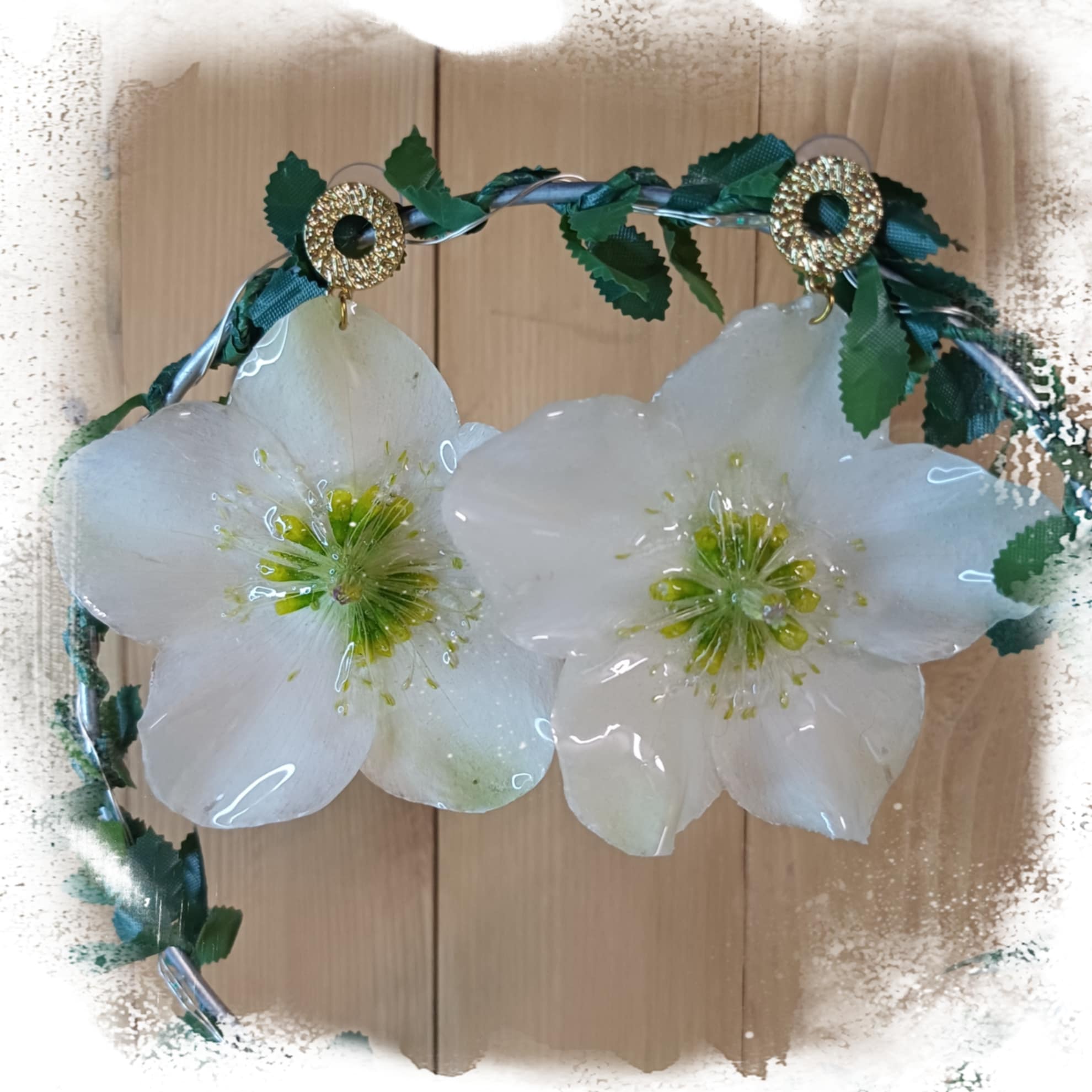 Boucles grosses Hellébore