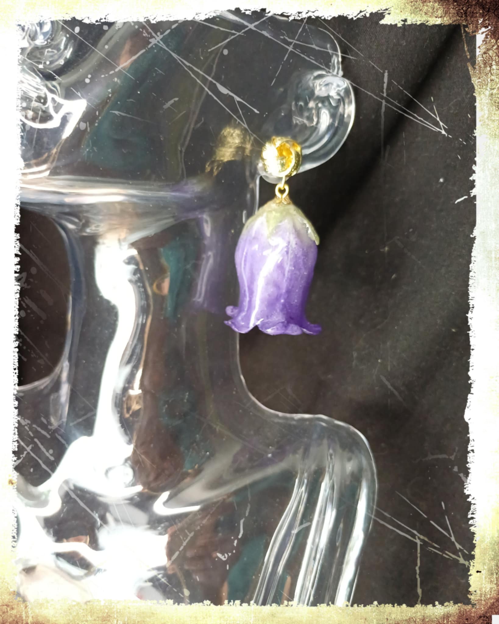 Boucles Campanules mauves