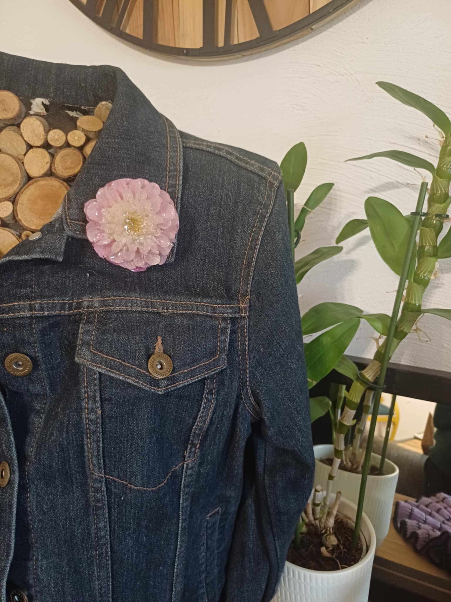 Broche fleur de Dalhia Wizard of Oz