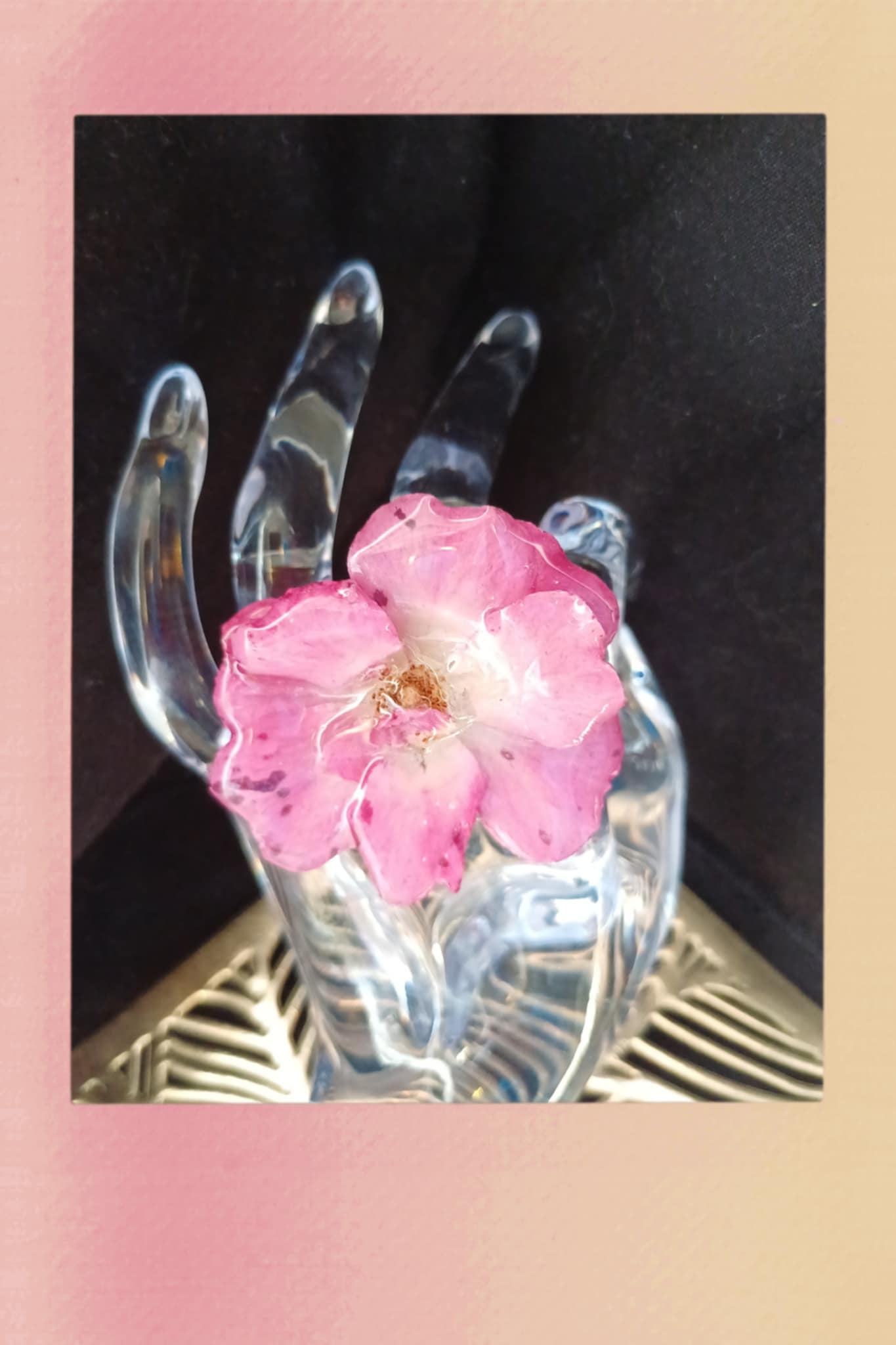 Bague rose d'églantier