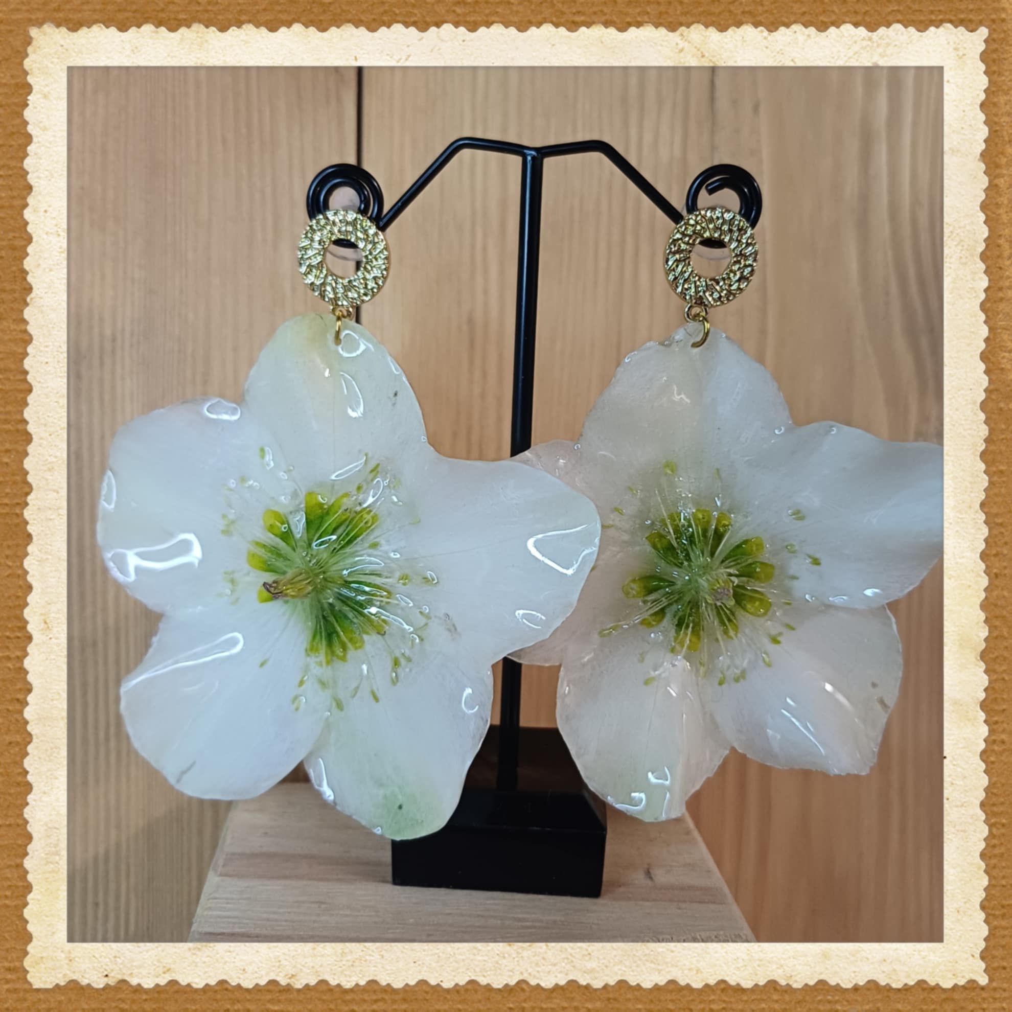 Boucles grosses Hellébore