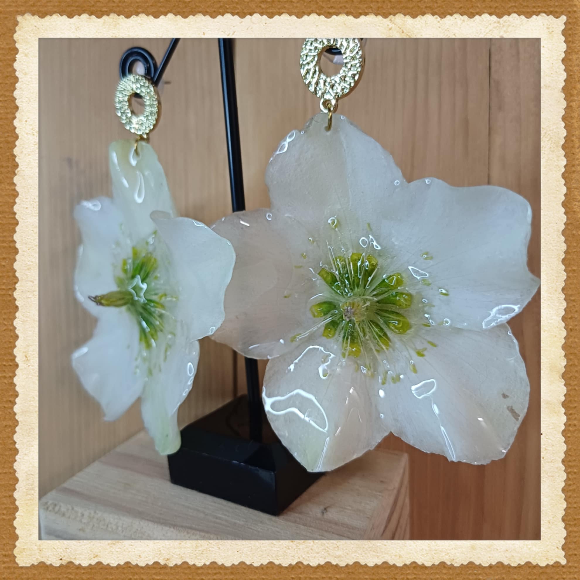 Boucles grosses Hellébore