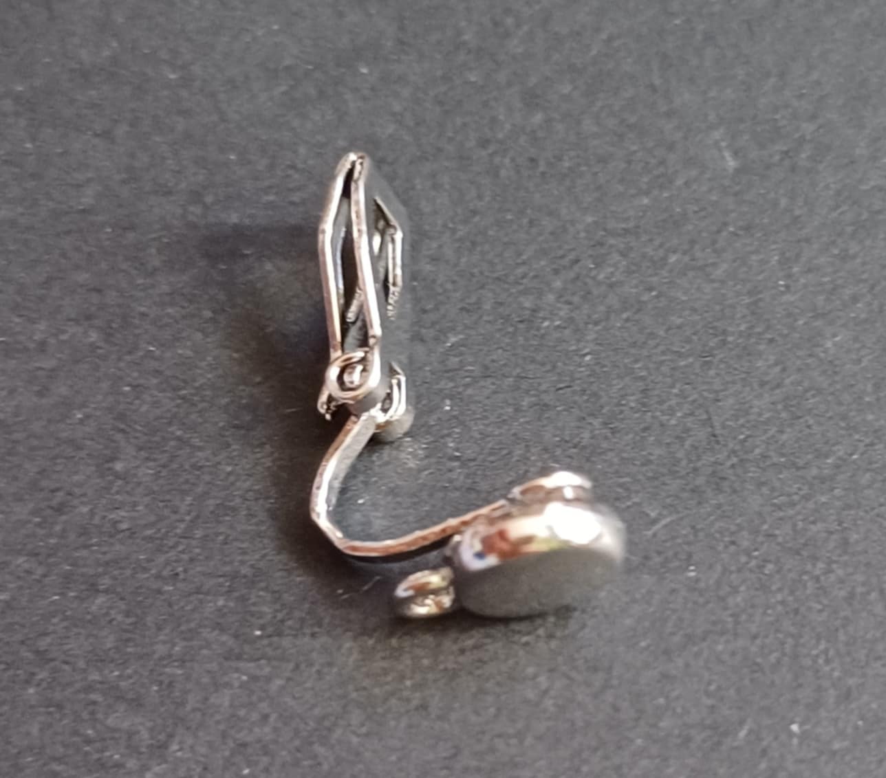 Clips argentés ronds