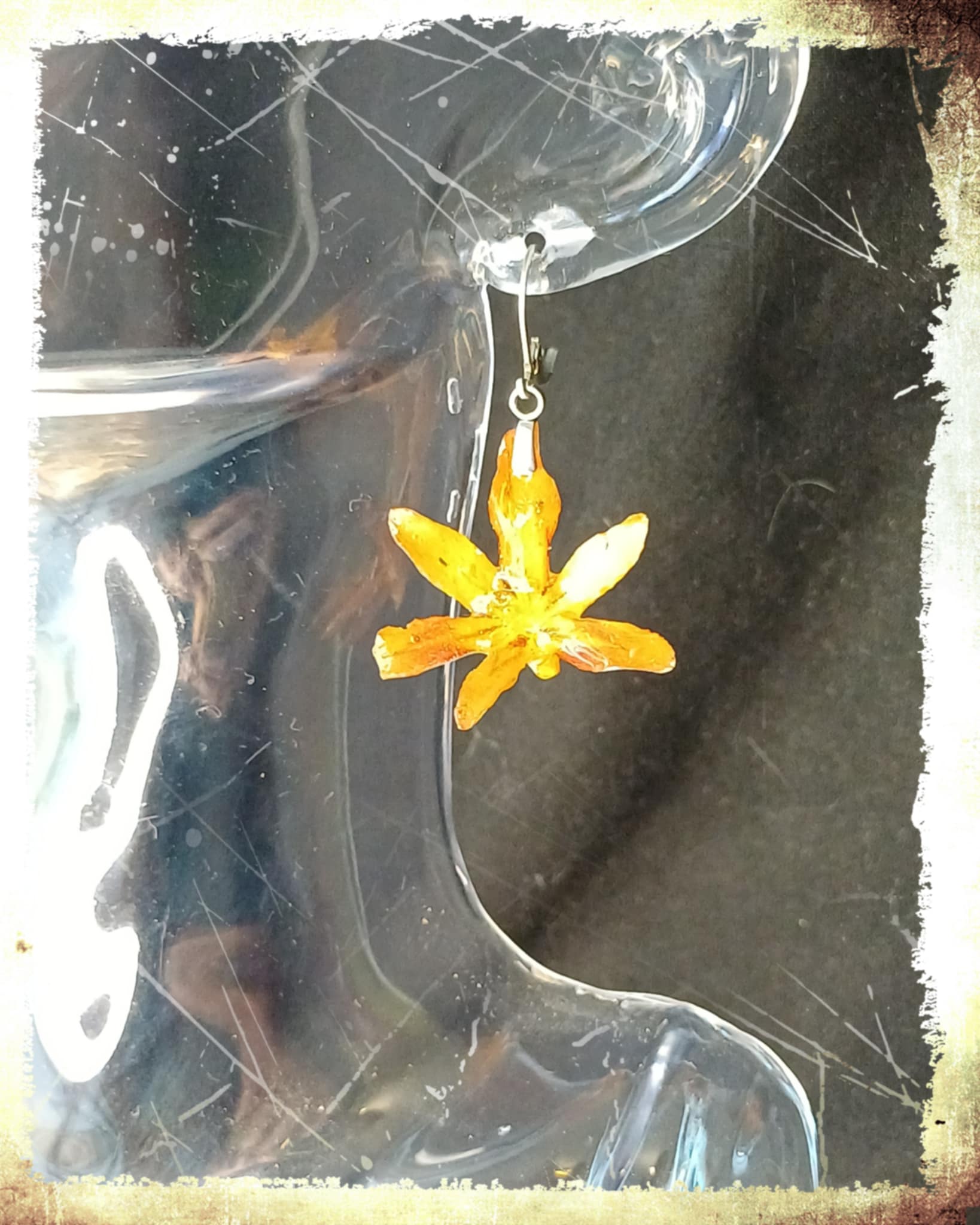 Boucles fleur de Crocosmia