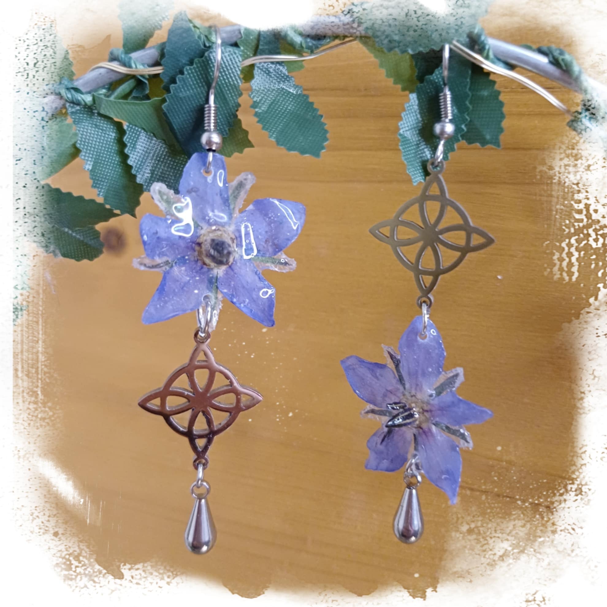 Boucles asymétriques Bourrache