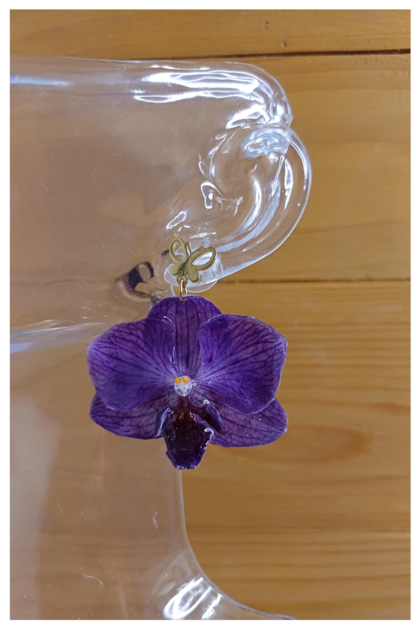 Boucles Orchidées mauves