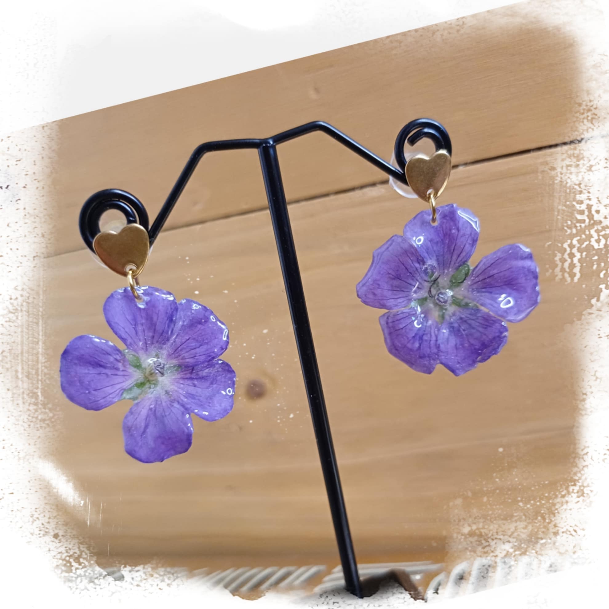 Boucles Géranium vivace