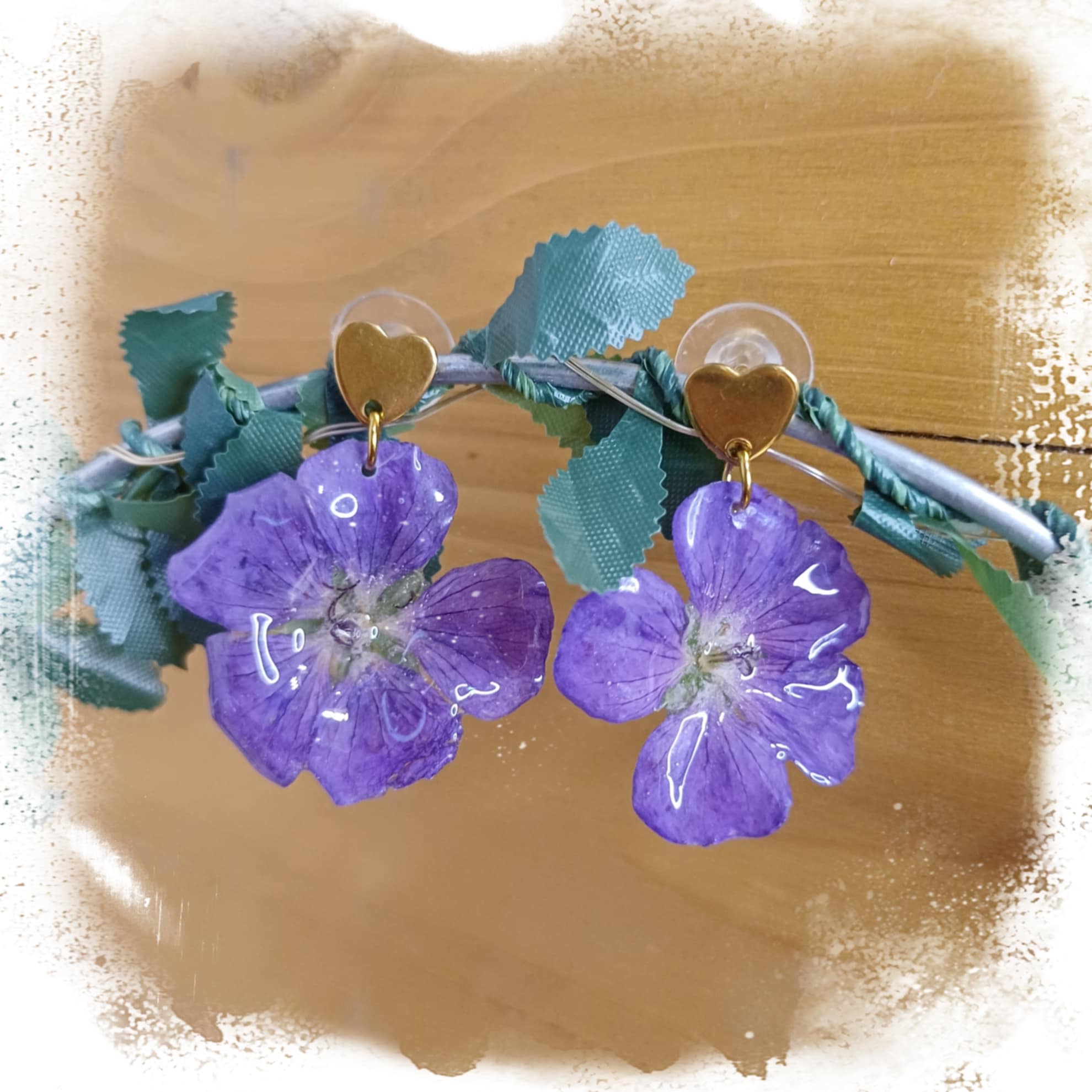 Boucles Géranium vivace