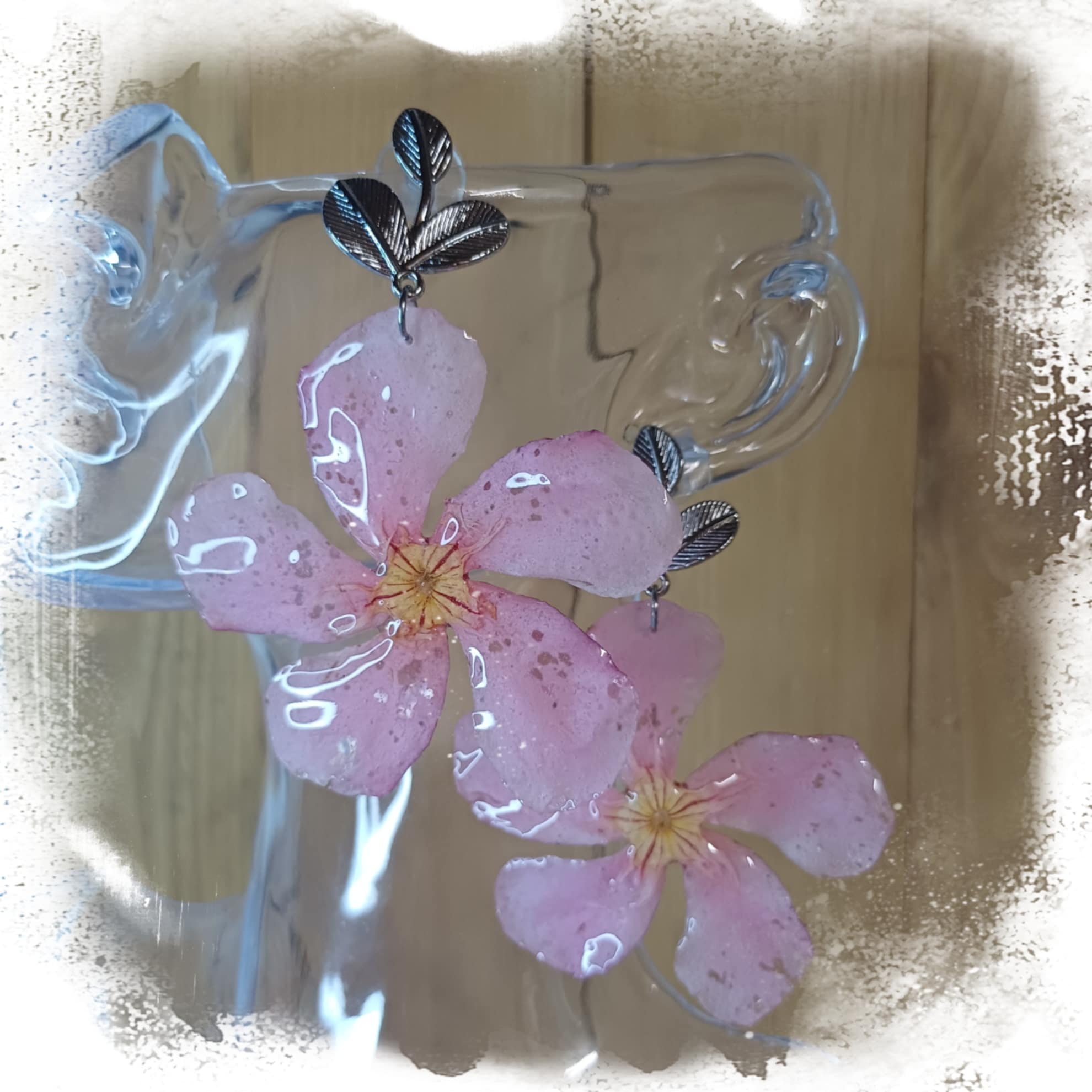 Boucles Laurier rose