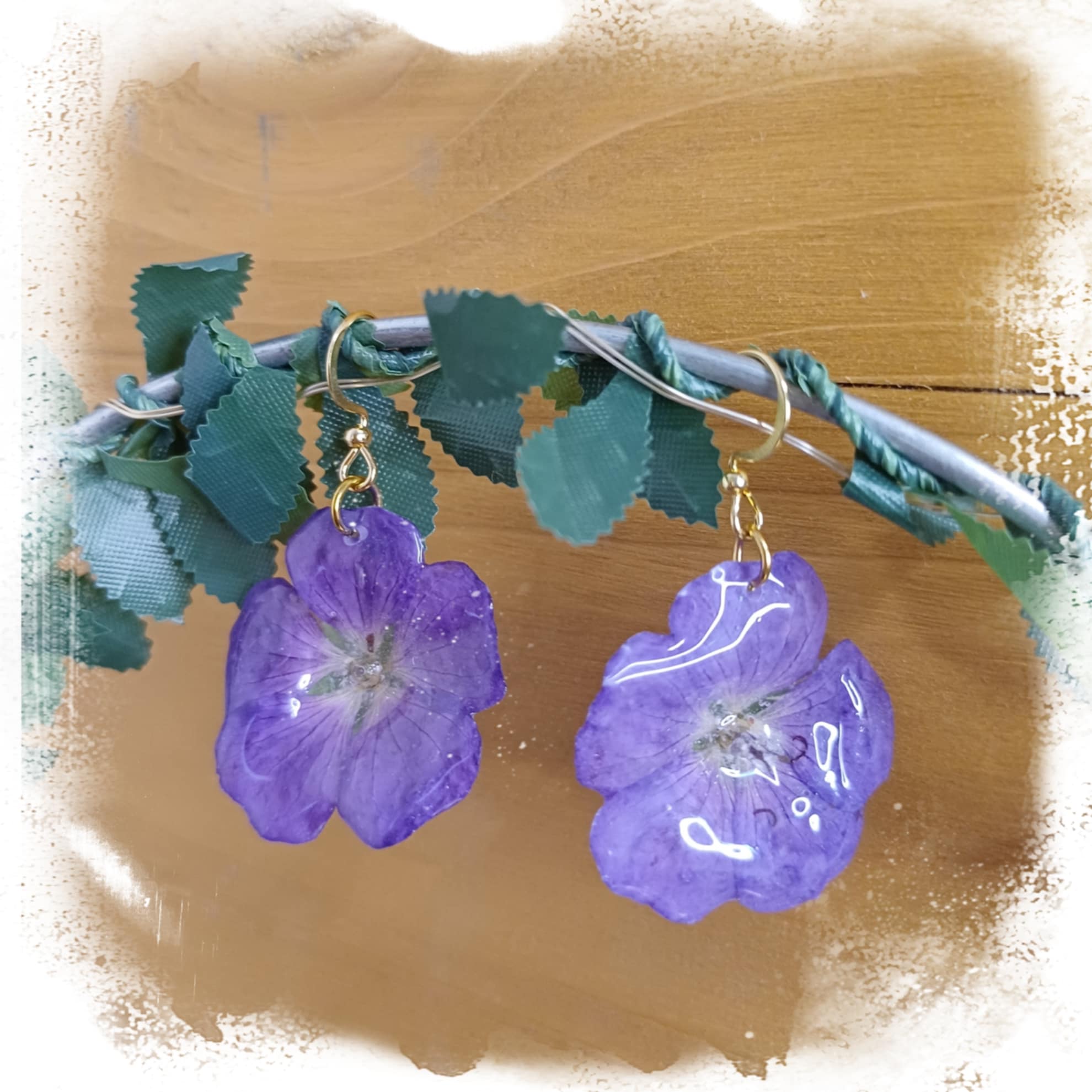 Boucles Géranium vivace