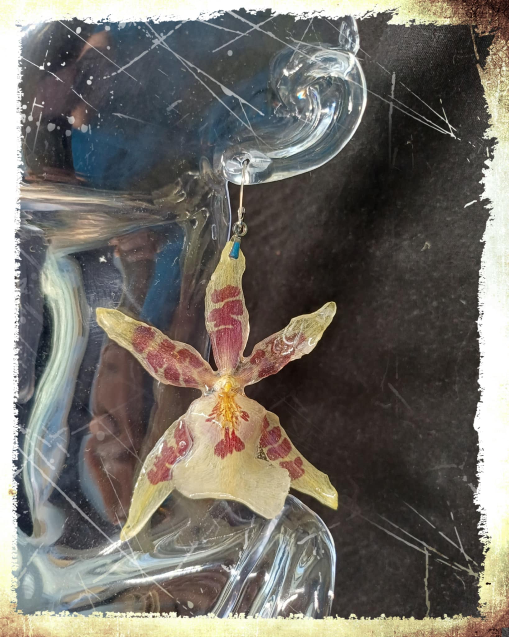 Boucles d'oreilles Orchidées Aliceara