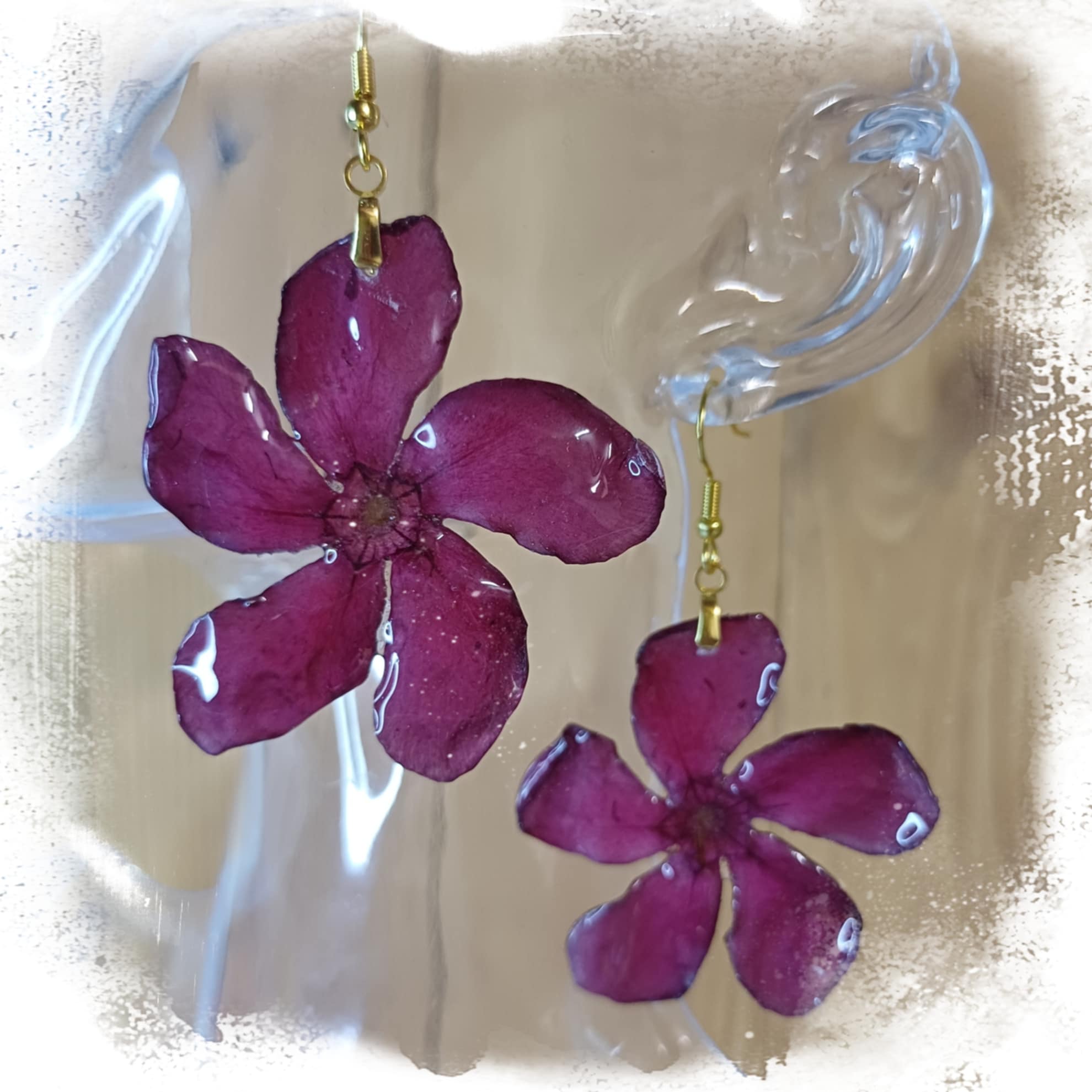 Boucles Laurier mauve