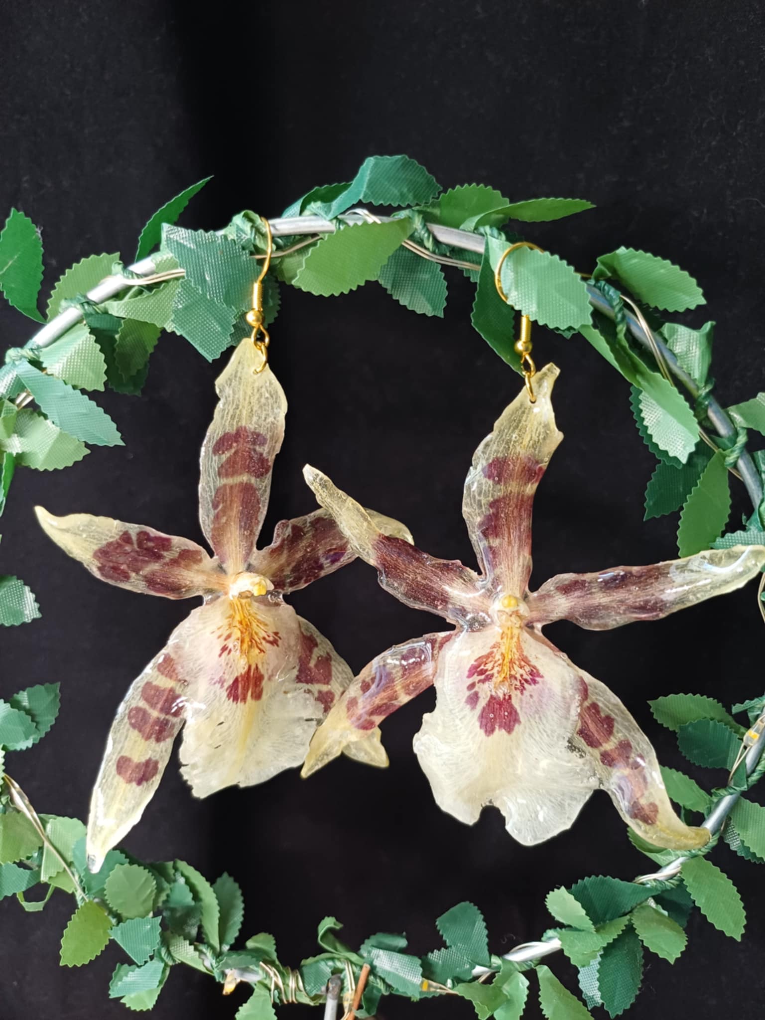 Boucles d'oreilles Orchidées Aliceara