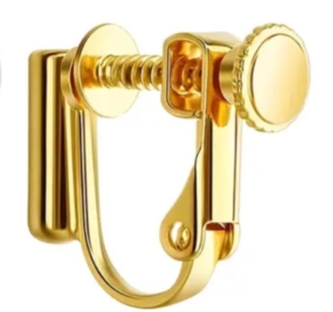 Clips adaptables dorés