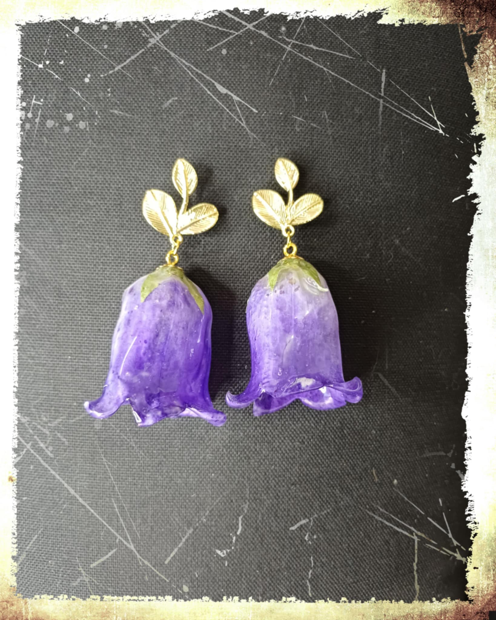 Boucles Campanules mauves