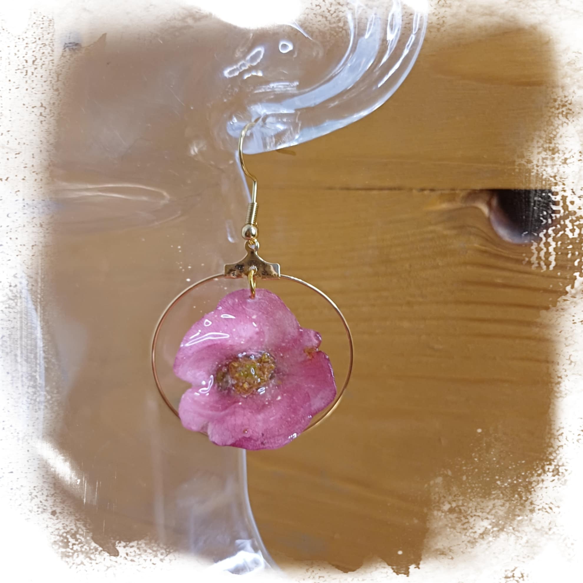 Boucles créoles Cognassier