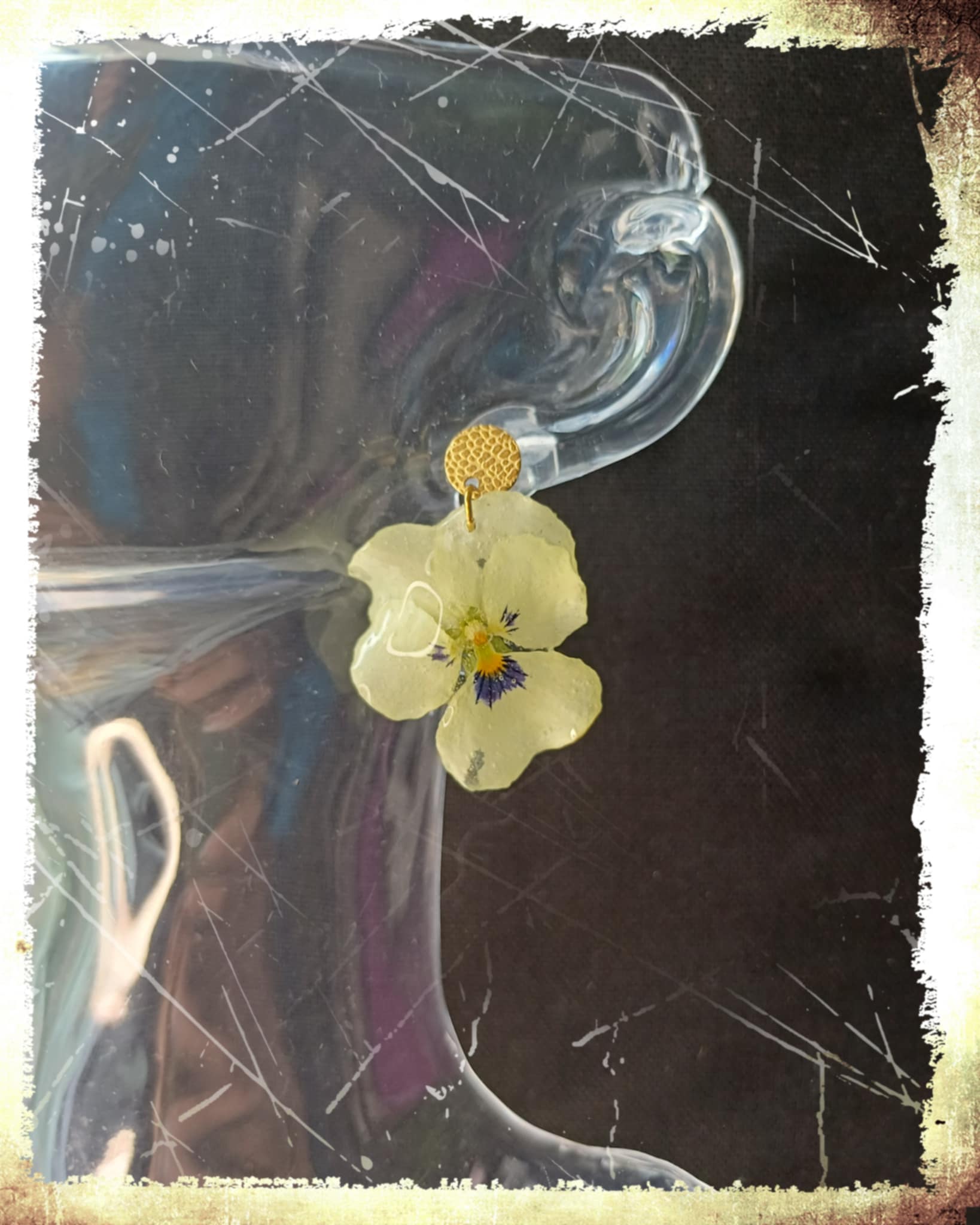 Boucles Pensées blanche