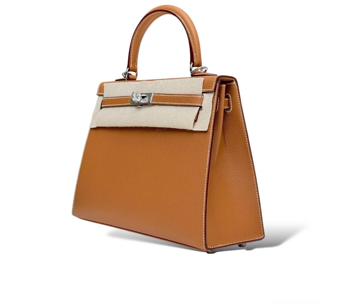 Hermes Kelly 25 Gold Epsom