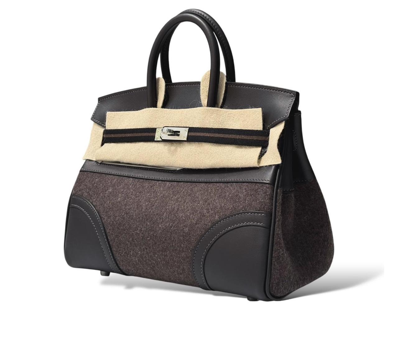 Hermes Birkin 25 Caban Togo PHW