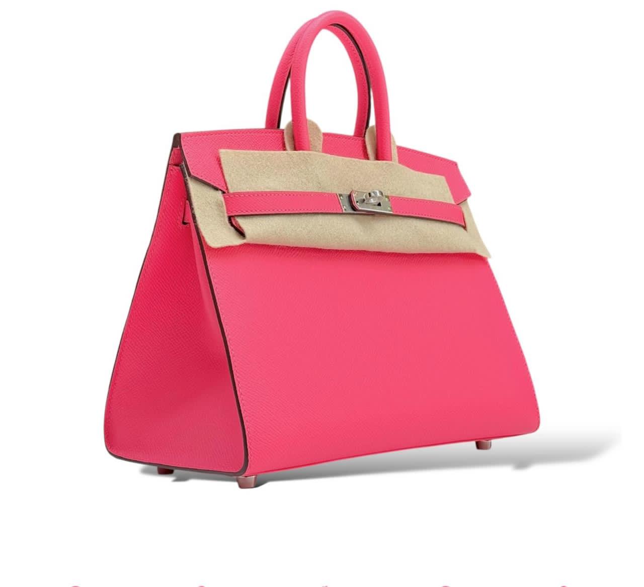 Hermes Birkin 25 Rose Azalee