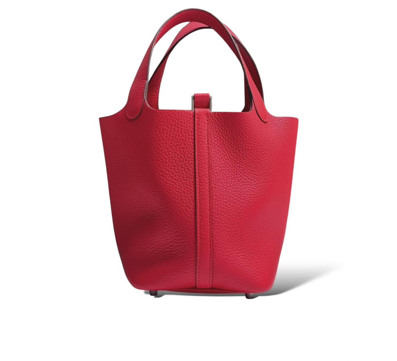Hermes Picotin 18 Vermillion Clemence