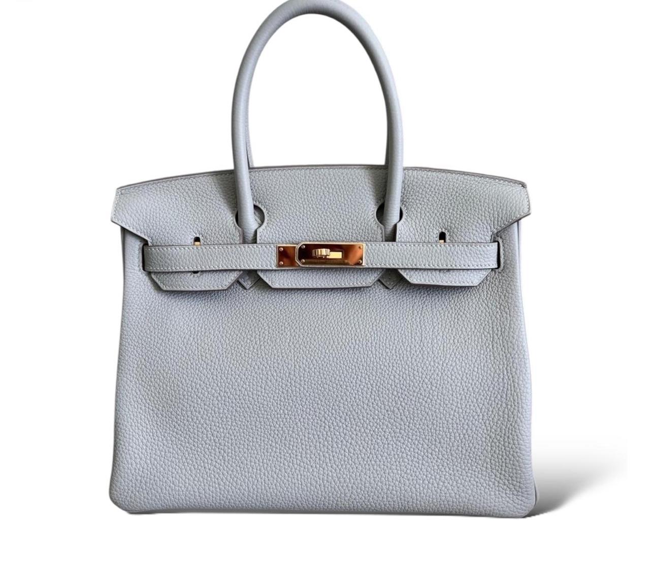 Hermes Birkin 30 Gris Perle Togo