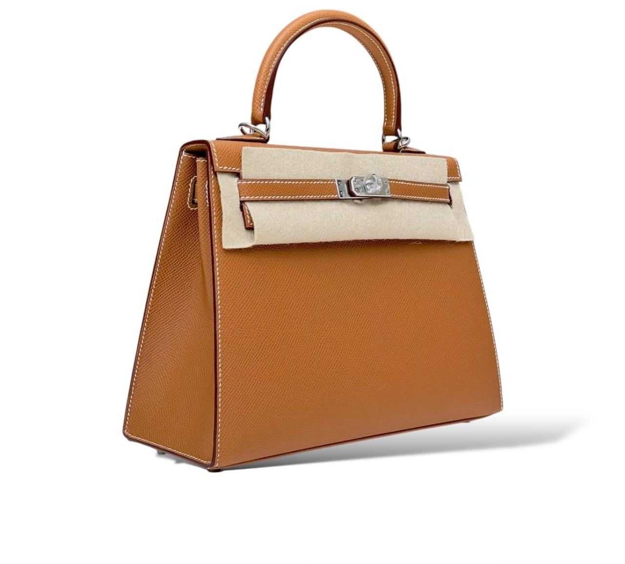 Hermes Kelly 25 Gold Epsom