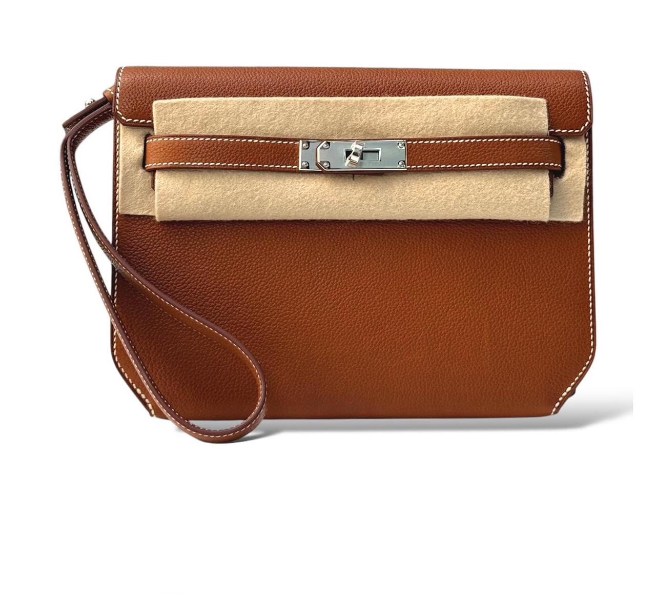 Hermes Kelly Depeche Fauve Barenia