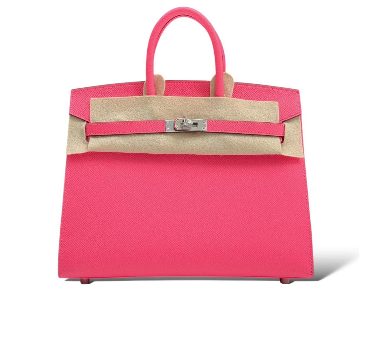 Hermes Birkin 25 Rose Azalee