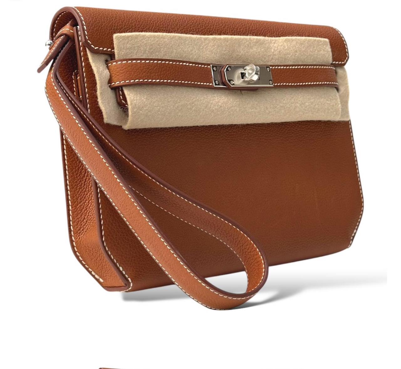 Hermes Kelly Depeche Fauve Barenia