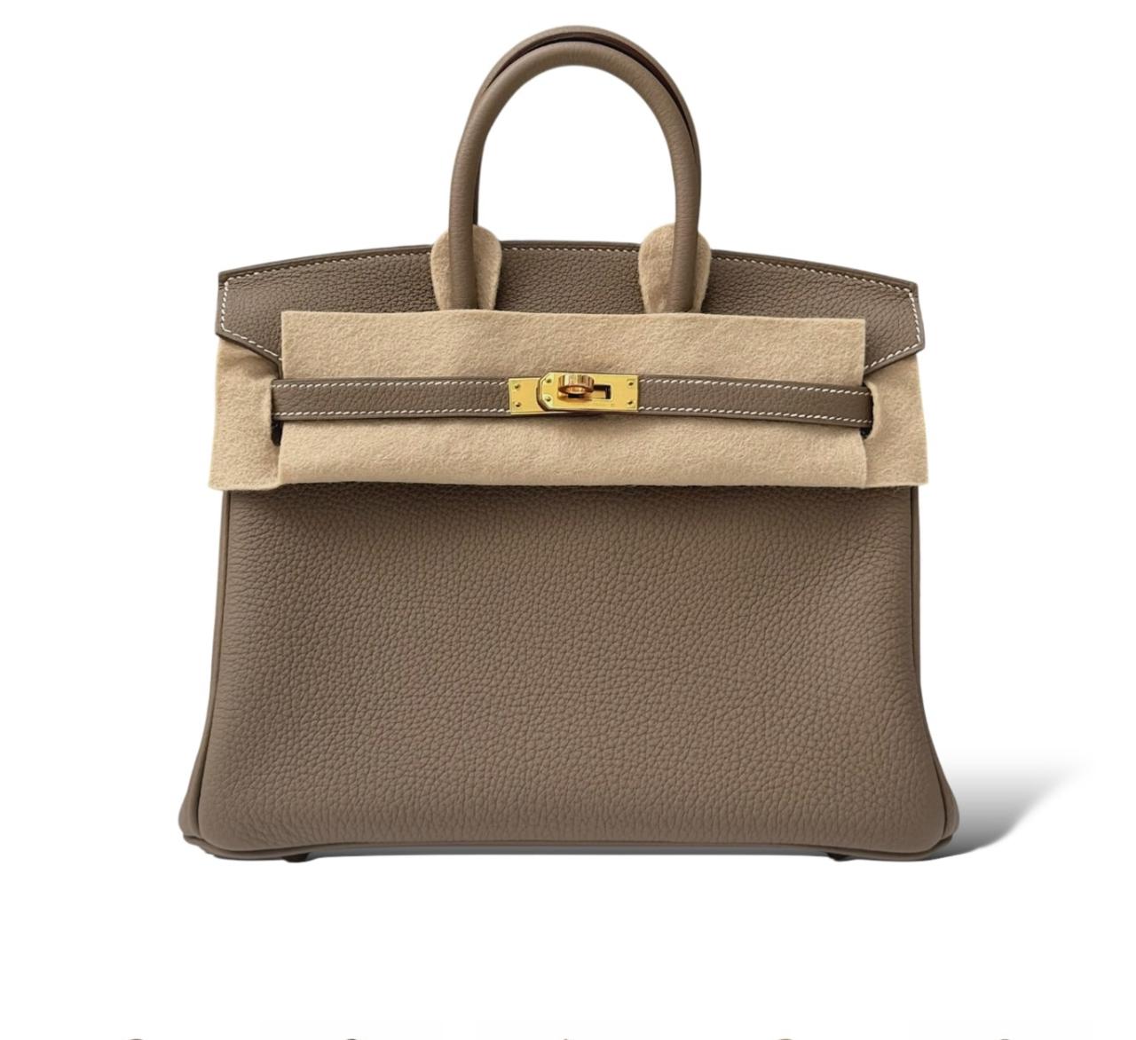 Hermes Birkin 25 Etoupe Togo