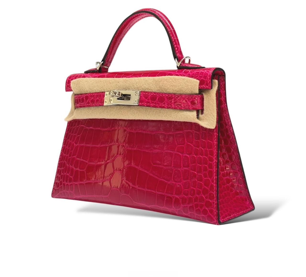Hermes Kelly Mini Framboise