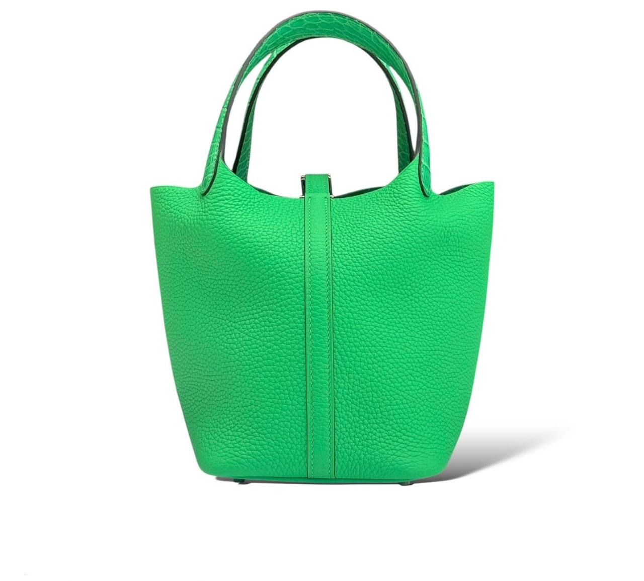 Hermes Picotin Lock 18 Touch Vert