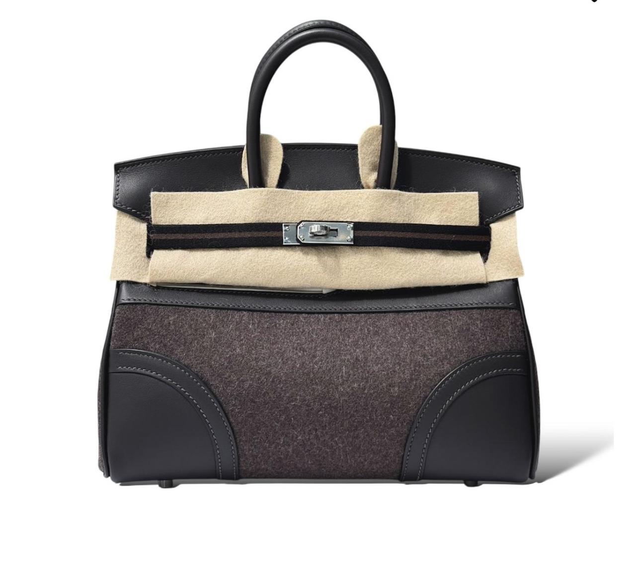 Hermes Birkin 25 Caban Togo PHW