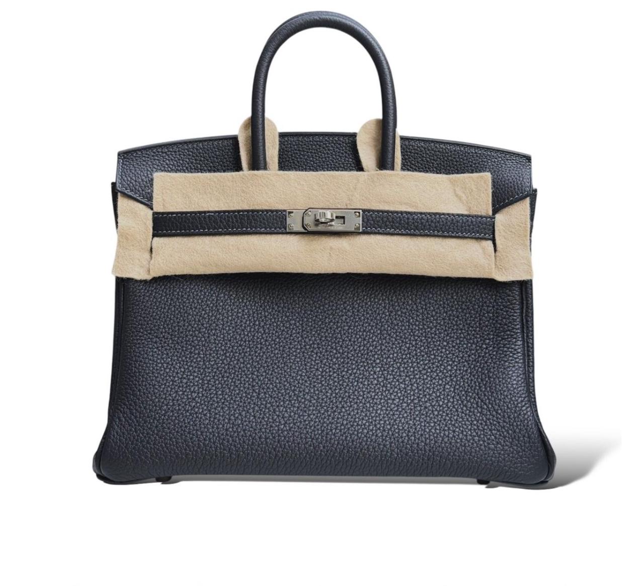 Hermes Birkin 25 Caban Togo