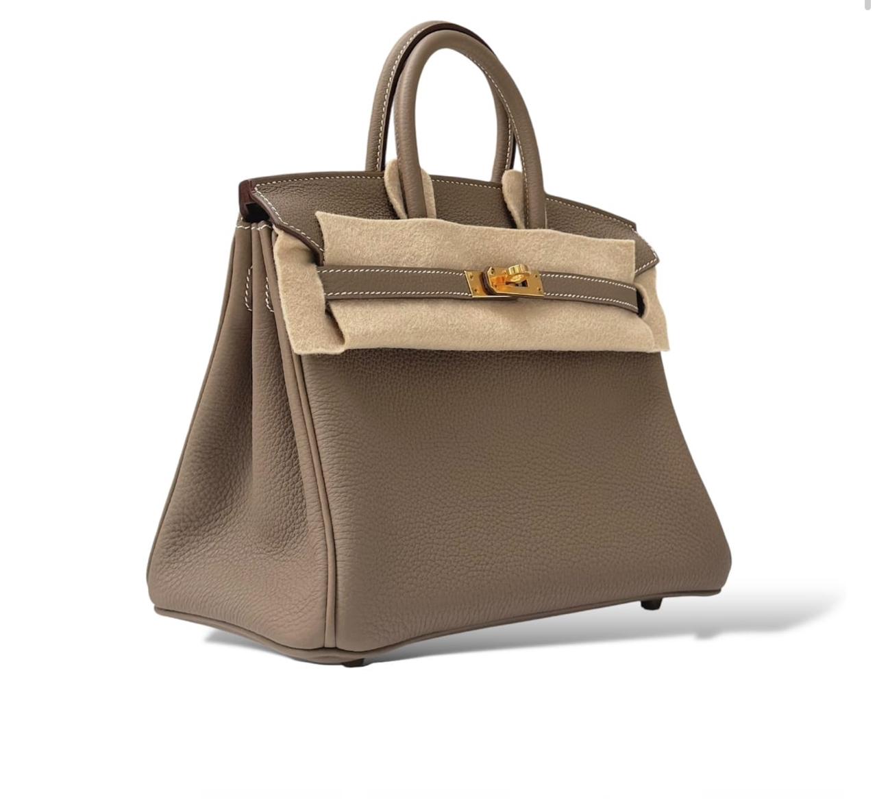 Hermes Birkin 25 Etoupe Togo