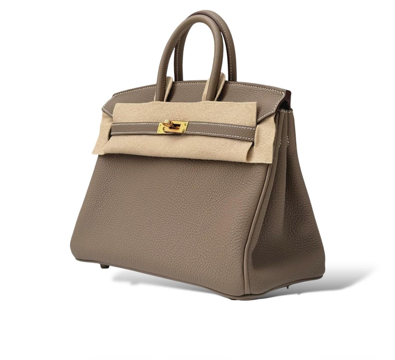 Hermes Birkin 25 Etoupe Togo