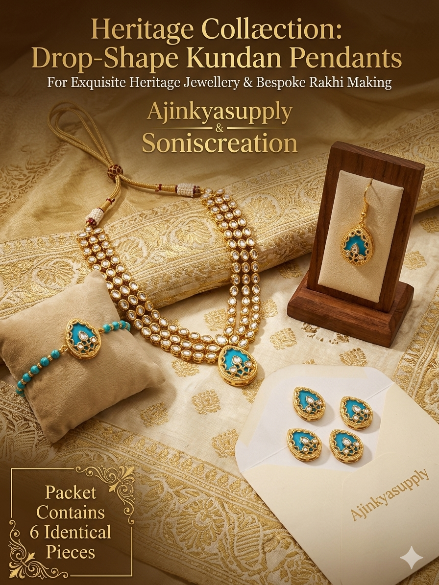 Drop shape Heritage Pendant 