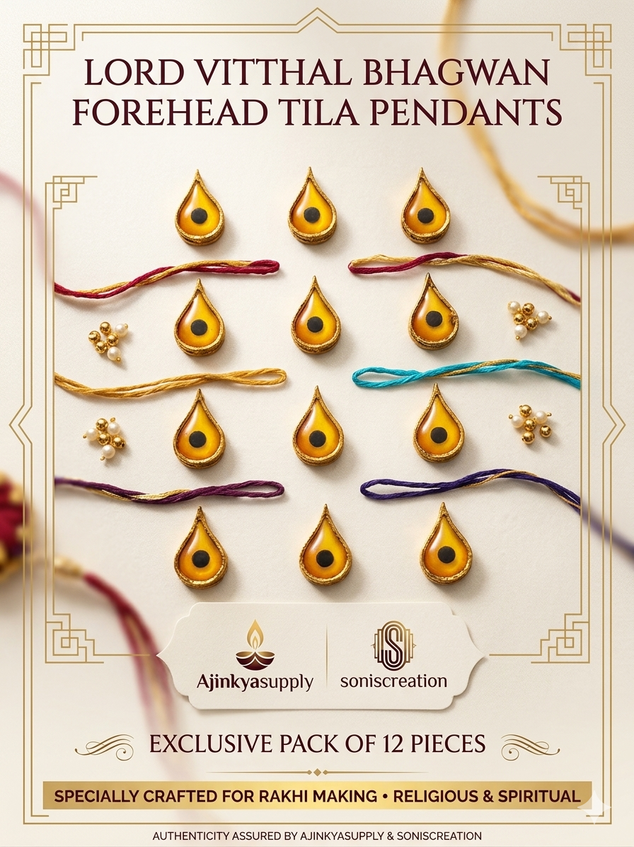 Vithhal Tila Rakhi Pendant 