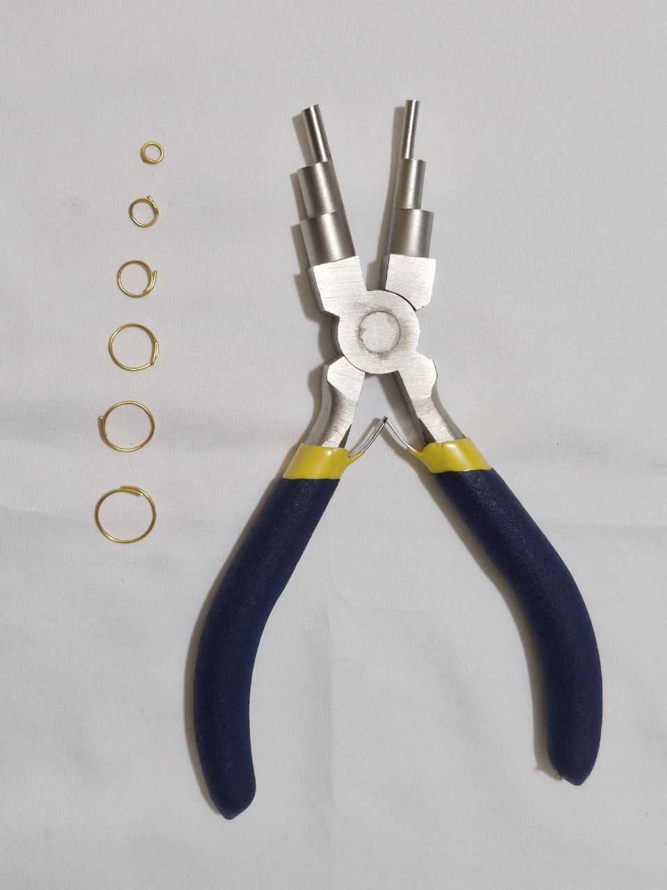 6 Step stainless steel round nose plier 