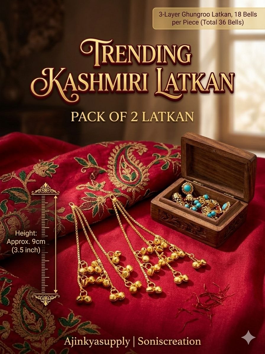 Kashmiri Earring Latkan 