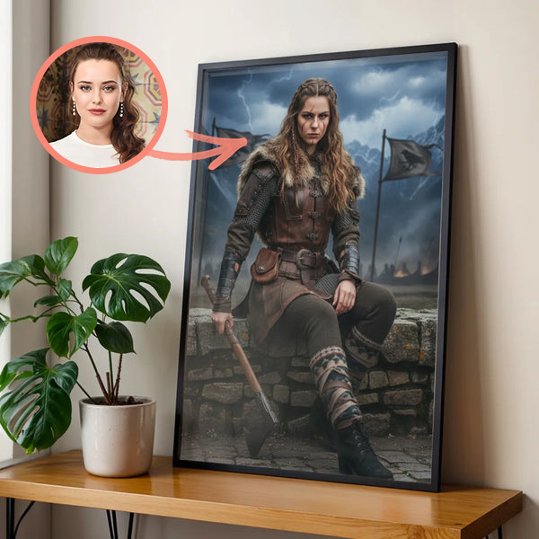 Viking Warrior Customized Poster