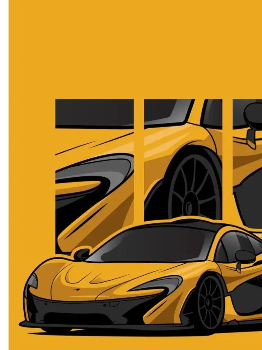 Sports Car Wall Art 