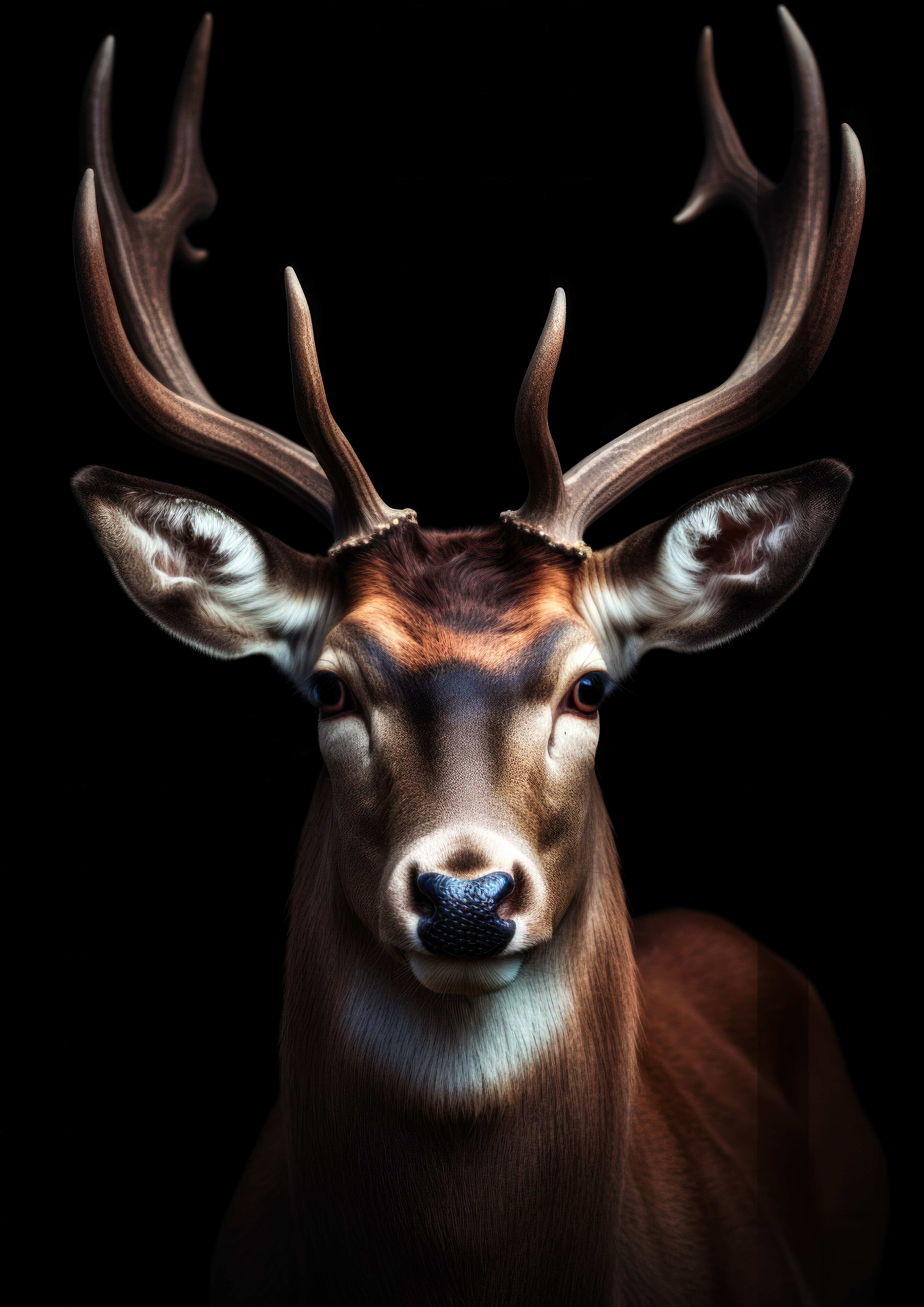 Majestic Deer Portrait